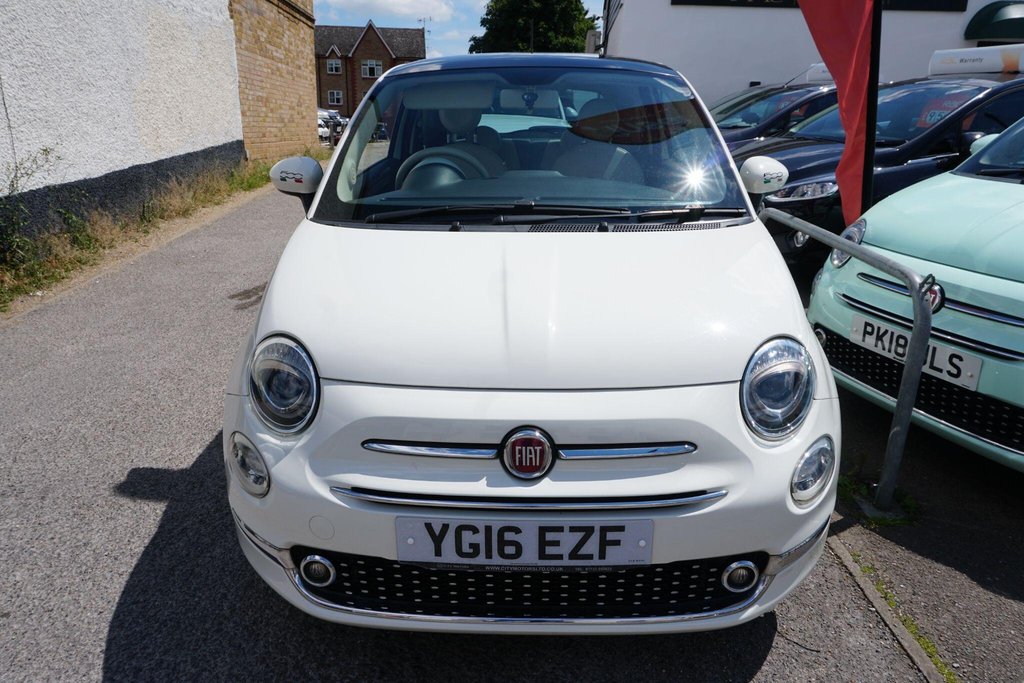 USED 2016 16 FIAT 500 1.2 Lounge Euro 6 (s/s) 3dr Â£ 20 CAR TAX