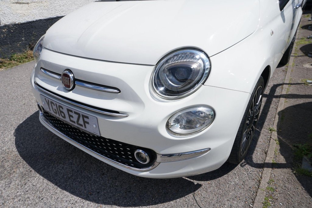 USED 2016 16 FIAT 500 1.2 Lounge Euro 6 (s/s) 3dr Â£ 20 CAR TAX