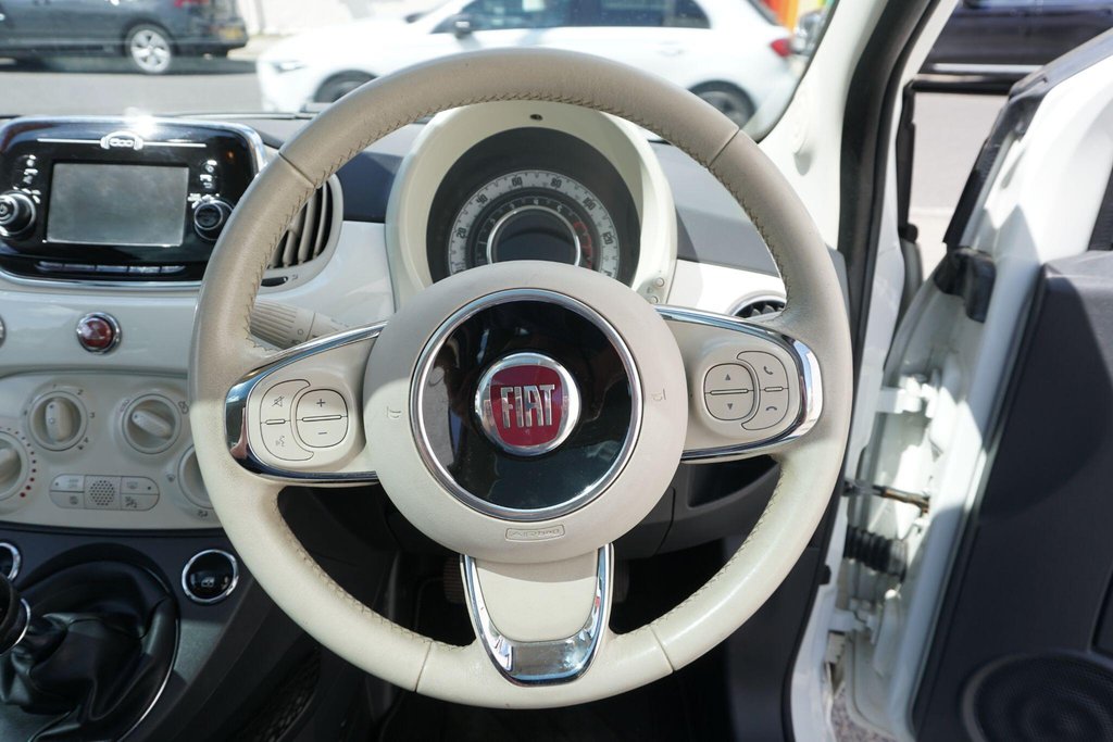 USED 2016 16 FIAT 500 1.2 Lounge Euro 6 (s/s) 3dr Â£ 20 CAR TAX
