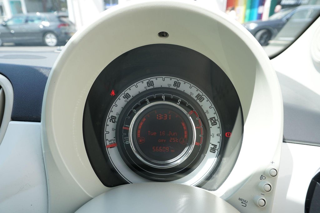 USED 2016 16 FIAT 500 1.2 Lounge Euro 6 (s/s) 3dr Â£ 20 CAR TAX