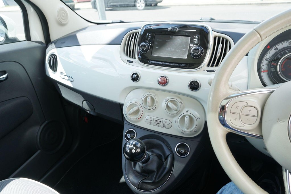 USED 2016 16 FIAT 500 1.2 Lounge Euro 6 (s/s) 3dr Â£ 20 CAR TAX