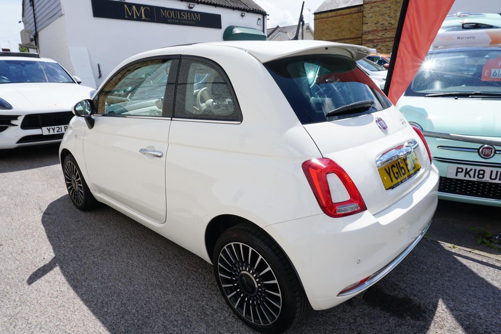 USED 2016 16 FIAT 500 1.2 Lounge Euro 6 (s/s) 3dr Â£ 20 CAR TAX