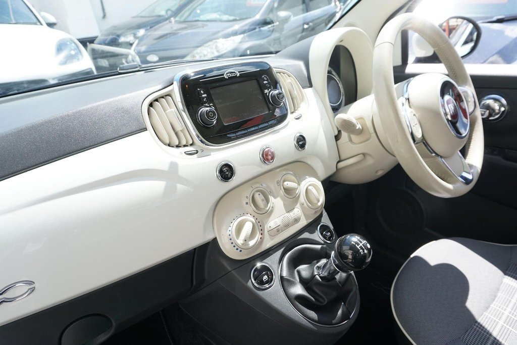 USED 2016 16 FIAT 500 1.2 Lounge Euro 6 (s/s) 3dr Â£ 20 CAR TAX