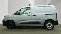 USED 2023 72 PEUGEOT PARTNER Grey 1.5 BlueHDi Professional Premium+ van, 49,800 miles, Euro 6, CarPlay/Android Auto, 8in screen, A/C, Cruise, DAB. Plus VAT @ 20%! This 2023 Peugeot Partner van stands out with its single owner and comprehensive full service history, with its last service completed on 30 January 2026 at 42,800 miles. This SWB Euro 6 compliant 1.5 BlueHDi 1000 Professional Premium + panel van is powered by a 102 bhp diesel engine and has covered a low mileage of 49,800 miles for its age. It comes with a 3 month warranty and a 12 month MOT will be provided on purchase. Notable features include rear parking sensors, air conditioning, and an 8i