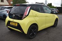 USED 2016 53 TOYOTA AYGO 1.0 VVT-i x-cite 3 Yellow Bi-Tone Hatchback 5dr Petrol Manual Euro 6 (68 ps) RAC WARRANTY