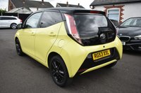 USED 2016 53 TOYOTA AYGO 1.0 VVT-i x-cite 3 Yellow Bi-Tone Hatchback 5dr Petrol Manual Euro 6 (68 ps) RAC WARRANTY