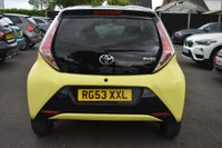 USED 2016 53 TOYOTA AYGO 1.0 VVT-i x-cite 3 Yellow Bi-Tone Hatchback 5dr Petrol Manual Euro 6 (68 ps) RAC WARRANTY
