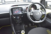 USED 2016 53 TOYOTA AYGO 1.0 VVT-i x-cite 3 Yellow Bi-Tone Hatchback 5dr Petrol Manual Euro 6 (68 ps) RAC WARRANTY