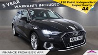 USED 2022 22 AUDI A3 1.4 TFSIe 40 Sport Sportback 5dr Petrol Plug-in Hybrid S Tronic Euro 6 (s/s) 13kWh (204 ps) BLUETOOTH | CRUISE CONTROL