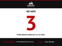 USED 2026 26 KEEWAY SUPERLIGHT 125 SUPERLIGHT 125 CANCELLED ORDER SAVE &pound;&pound;&pound;S