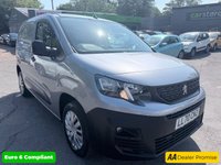 2021 PEUGEOT PARTNER Grey 1.5 BlueHDi Professional van, 20,400 miles, Euro 6, 5-Speed manual, 8in Touchscreen, DAB, Bluetooth, A/C, Cruise, Rear sensors. Plus VAT @ 20%! &pound;11499.00