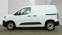 USED 2023 23 PEUGEOT PARTNER White 1.5 BlueHDi Professional Premium+ van, 29,800 miles, Euro 6, CarPlay/Android Auto, 8in screen, A/C, DAB, Rear sensors. Plus VAT @ 20%! This 2023 Peugeot Partner van is a standout choice, boasting exceptionally low mileage for its age, having covered just 29,800 miles, and with only one owner from new. This BlueHDi 1000 Professional Premium + Standard Panel Van SWB Euro 6 (s/s) 5dr is powered by an efficient 1.5 litre diesel engine delivering 102 bhp, and benefits from a 3 month warranty for your peace of mind. It comes equipped with rear parking sensors for easier manoeuvring, air conditioning to keep you comfortable, and heigh