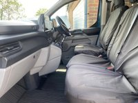 USED 2024 74 FORD TRANSIT CUSTOM  320 LIMITED DCIV 6 SEATER CREWVAN L1 2.0 ECOBLUE 136PS CHROME BLUE  EX SCS Company Vehicle With Only Only 7,852 Miles, Ford Warranty Till December 2027, Popular High Specification Limited Model With Lots Of Upgrades Inc Big Wheels, Side Bars Rear Spoiler & Lots More