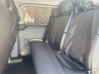USED 2024 74 FORD TRANSIT CUSTOM  320 LIMITED DCIV 6 SEATER CREWVAN L1 2.0 ECOBLUE 136PS CHROME BLUE  EX SCS Company Vehicle With Only Only 7,852 Miles, Ford Warranty Till December 2027, Popular High Specification Limited Model With Lots Of Upgrades Inc Big Wheels, Side Bars Rear Spoiler & Lots More