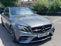 USED 2017 17 MERCEDES-BENZ E CLASS 3.0 E43 V6 AMG (Premium) G-Tronic+ 4MATIC Euro 6 (s/s) 4dr PANORAMIC ROOF, JUST SERVICED
