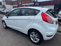 USED 2015 15 FORD FIESTA 1.6 Zetec Hatchback 5dr Petrol Powershift Euro 6 (105 ps) Buy with Complete Confidence from Sheriff Motors. This vehicle is ready to drive away today, having recently undergone preparation for a previous customer order that unfortunately could not proceed due to finance circumstances changing at the last stage. As with all our vehicles, it has been extensively road tested and thoroughly inspected prior to sale. Each vehicle comes with a new 1 year MOT with all advisories and failures rectified at no additional cost, plus a full oil and filter service.