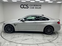 USED 2019 19 BMW M4 3.0 BiTurbo Competition Coupe 2dr Petrol DCT Euro 6 (s/s) (450 ps) Finished In Mineral White, This M4 Comes With Superb Spec, Such As Adaptive LED Headlights, Ghost Immobiliser, Genuine Carbon BMW Rear Spoiler,  Heads Up Display, Memory Seats, Reversing Assistant Camera, Full BMW Service History, Interior Carbon Fibre Trim Finisher, Surround View, Harman Kardon Premium Sound System, Speed Limit Display, High Beam Assistant, Extended Storage, Sun Protection Glazing, M4 Debossed Logo, Heated Electric Front Seats, 12 Months MOT, 3 Months Warranty. Finance And Exte