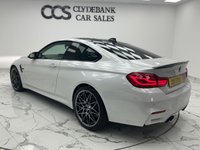 USED 2019 19 BMW M4 3.0 BiTurbo Competition Coupe 2dr Petrol DCT Euro 6 (s/s) (450 ps) Finished In Mineral White, This M4 Comes With Superb Spec, Such As Adaptive LED Headlights, Ghost Immobiliser, Genuine Carbon BMW Rear Spoiler,  Heads Up Display, Memory Seats, Reversing Assistant Camera, Full BMW Service History, Interior Carbon Fibre Trim Finisher, Surround View, Harman Kardon Premium Sound System, Speed Limit Display, High Beam Assistant, Extended Storage, Sun Protection Glazing, M4 Debossed Logo, Heated Electric Front Seats, 12 Months MOT, 3 Months Warranty. Finance And Exte