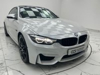 USED 2019 19 BMW M4 3.0 BiTurbo Competition Coupe 2dr Petrol DCT Euro 6 (s/s) (450 ps) Finished In Mineral White, This M4 Comes With Superb Spec, Such As Adaptive LED Headlights, Ghost Immobiliser, Genuine Carbon BMW Rear Spoiler,  Heads Up Display, Memory Seats, Reversing Assistant Camera, Full BMW Service History, Interior Carbon Fibre Trim Finisher, Surround View, Harman Kardon Premium Sound System, Speed Limit Display, High Beam Assistant, Extended Storage, Sun Protection Glazing, M4 Debossed Logo, Heated Electric Front Seats, 12 Months MOT, 3 Months Warranty. Finance And Exte