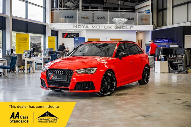 View our Audi Rs3 2.5 TFSI Sportback 5dr Petrol S Tronic quattro Euro 6 (s/s) (367 ps)