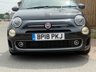 USED 2018 18 FIAT 500 1.2 S Hatchback 3dr Petrol Manual Euro 6 (s/s) (69 bhp) SPORTS ED + BLACK/BLUE TRIM