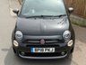 USED 2018 18 FIAT 500 1.2 S Hatchback 3dr Petrol Manual Euro 6 (s/s) (69 bhp) SPORTS ED + BLACK/BLUE TRIM