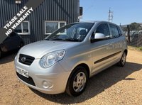 USED 2009 09 KIA PICANTO 1.0 Hatchback 5dr Petrol Manual (114 g/km, 60 bhp) + Mot 12th May 2027