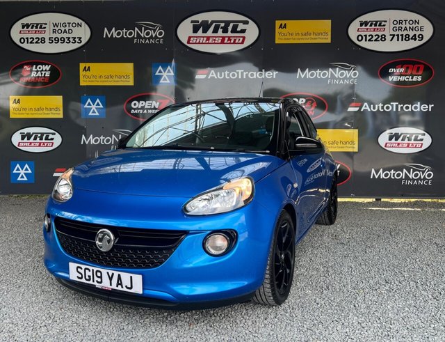View our Vauxhall Adam 1.2i ENERGISED Hatchback 3dr Petrol Manual Euro 6 (70 ps)