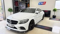USED 2018 68 MERCEDES-BENZ C CLASS 1.5 C200 MHEV AMG Line G-Tronic+ Euro 6 (s/s) 2dr C63AMGKIT+18S+REVCAM+TIDYCAR