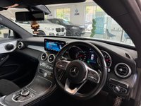 USED 2018 68 MERCEDES-BENZ C CLASS 1.5 C200 MHEV AMG Line G-Tronic+ Euro 6 (s/s) 2dr C63AMGKIT+18S+REVCAM+TIDYCAR