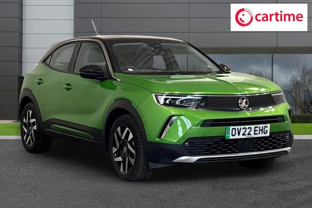 View our Vauxhall Mokka Electric 50kWh Elite Premium SUV 5dr Electric Auto (136 ps) Panoramic Rear View Camera, Front / Rear Parking Distance Sensors, Heated Front Seats, Multimedia Navi Pro, 17In Alloys