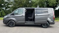 USED 2020 70 FORD TRANSIT CUSTOM 2.0 320 EcoBlue Limited Crew Van Auto L2 H1 Euro 6 (s/s) 5dr AUTO! NEW WETBELT! ALL TERRAIN