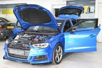 USED 2018 18 AUDI S3 2.0 TFSI Black Edition Sportback 5dr Petrol S Tronic quattro Euro 6 (s/s) (310 ps) *HOME DELIVERY 7 DAY MONEY BACK*