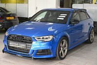 USED 2018 18 AUDI S3 2.0 TFSI Black Edition Sportback 5dr Petrol S Tronic quattro Euro 6 (s/s) (310 ps) *HOME DELIVERY 7 DAY MONEY BACK*