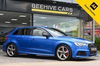 USED 2018 18 AUDI S3 2.0 TFSI Black Edition Sportback 5dr Petrol S Tronic quattro Euro 6 (s/s) (310 ps) *HOME DELIVERY 7 DAY MONEY BACK*