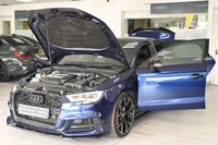 USED 2018 18 AUDI S3 2.0 TFSI Black Edition Saloon 4dr Petrol S Tronic quattro Euro 6 (s/s) (310 ps) SAT NAV LEATHERS SENSORS XENONS