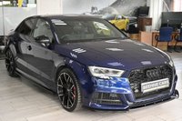USED 2018 18 AUDI S3 2.0 TFSI Black Edition Saloon 4dr Petrol S Tronic quattro Euro 6 (s/s) (310 ps) SAT NAV LEATHERS SENSORS XENONS