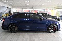USED 2018 18 AUDI S3 2.0 TFSI Black Edition Saloon 4dr Petrol S Tronic quattro Euro 6 (s/s) (310 ps) SAT NAV LEATHERS SENSORS XENONS