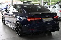 USED 2018 18 AUDI S3 2.0 TFSI Black Edition Saloon 4dr Petrol S Tronic quattro Euro 6 (s/s) (310 ps) SAT NAV LEATHERS SENSORS XENONS
