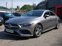 USED 2022 22 MERCEDES-BENZ CLA 1.3 CLA180 AMG Line (Premium 2) Coupe 4dr Petrol 7G-DCT Euro 6 (s/s) (136 ps) 1 OWNER FROM NEW, FULL MERCEDES-BENZ SERVICE HISTORY, FINISHED IN MOUNTAIN GREY METALLIC WITH BLACK & RED 2 TONE LEATHER UPHOLSTERY