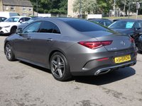 USED 2022 22 MERCEDES-BENZ CLA 1.3 CLA180 AMG Line (Premium 2) Coupe 4dr Petrol 7G-DCT Euro 6 (s/s) (136 ps) 1 OWNER FROM NEW, FULL MERCEDES-BENZ SERVICE HISTORY, FINISHED IN MOUNTAIN GREY METALLIC WITH BLACK & RED 2 TONE LEATHER UPHOLSTERY