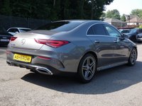 USED 2022 22 MERCEDES-BENZ CLA 1.3 CLA180 AMG Line (Premium 2) Coupe 4dr Petrol 7G-DCT Euro 6 (s/s) (136 ps) 1 OWNER FROM NEW, FULL MERCEDES-BENZ SERVICE HISTORY, FINISHED IN MOUNTAIN GREY METALLIC WITH BLACK & RED 2 TONE LEATHER UPHOLSTERY