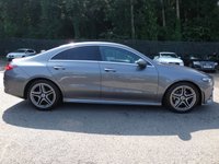 USED 2022 22 MERCEDES-BENZ CLA 1.3 CLA180 AMG Line (Premium 2) Coupe 4dr Petrol 7G-DCT Euro 6 (s/s) (136 ps) 1 OWNER FROM NEW, FULL MERCEDES-BENZ SERVICE HISTORY, FINISHED IN MOUNTAIN GREY METALLIC WITH BLACK & RED 2 TONE LEATHER UPHOLSTERY