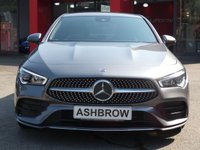 USED 2022 22 MERCEDES-BENZ CLA 1.3 CLA180 AMG Line (Premium 2) Coupe 4dr Petrol 7G-DCT Euro 6 (s/s) (136 ps) 1 OWNER FROM NEW, FULL MERCEDES-BENZ SERVICE HISTORY, FINISHED IN MOUNTAIN GREY METALLIC WITH BLACK & RED 2 TONE LEATHER UPHOLSTERY