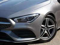 USED 2022 22 MERCEDES-BENZ CLA 1.3 CLA180 AMG Line (Premium 2) Coupe 4dr Petrol 7G-DCT Euro 6 (s/s) (136 ps) 1 OWNER FROM NEW, FULL MERCEDES-BENZ SERVICE HISTORY, FINISHED IN MOUNTAIN GREY METALLIC WITH BLACK & RED 2 TONE LEATHER UPHOLSTERY