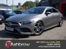 USED 2022 22 MERCEDES-BENZ CLA 1.3 CLA180 AMG Line (Premium 2) Coupe 4dr Petrol 7G-DCT Euro 6 (s/s) (136 ps) 1 OWNER FROM NEW, FULL MERCEDES-BENZ SERVICE HISTORY, FINISHED IN MOUNTAIN GREY METALLIC WITH BLACK & RED 2 TONE LEATHER UPHOLSTERY