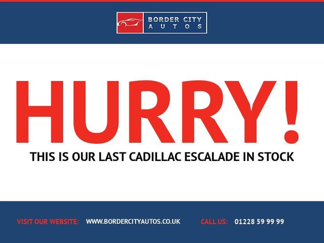 View our Cadillac Escalade CADILLAC ESCALADE 6.2 (CHAUFFEURED HIRE ONLY NOT FOR SALE)