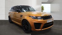 USED 2020 70 LAND ROVER RANGE ROVER SPORT 5.0 P575 V8 GPF SVR SUV 5dr Petrol Auto 4WD Euro 6 (s/s) (575 ps) 