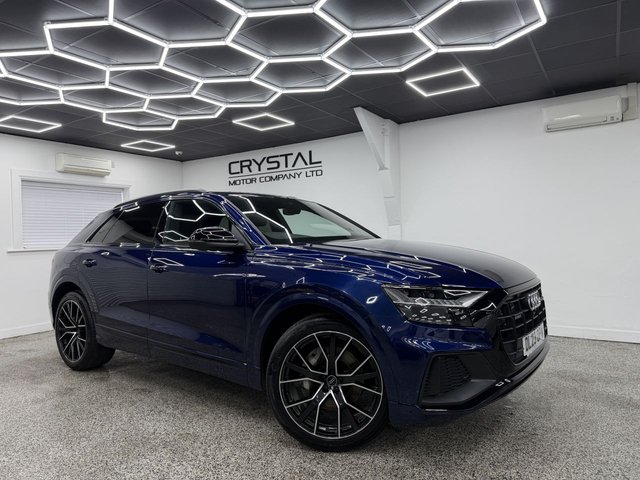 View our Audi Q8 3.0 TDI V6 50 Black Edition SUV 5dr Diesel Tiptronic quattro Euro 6 (s/s) (286 ps)