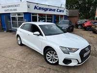 USED 2023 23 AUDI A3 1.0 TFSI 30 Technik Sportback 5dr Petrol S Tronic Euro 6 (s/s) (110 ps) Full Service History One Owner
